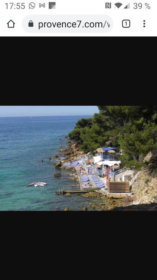 Studio Rdj Terrasse Piscine Sanary Sur Mer Esterno foto
